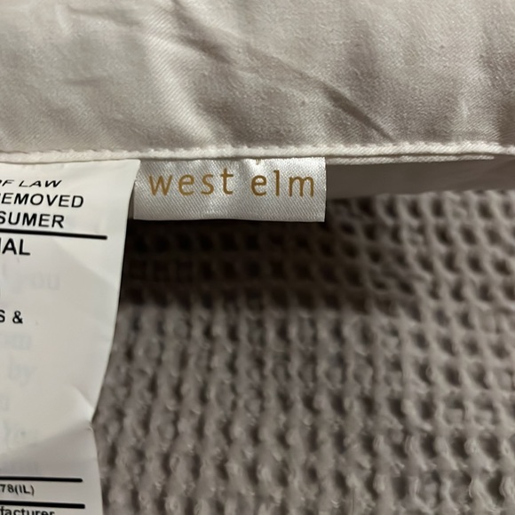 West Elm Ruffle Throw Pillow - Picture 2 of 5